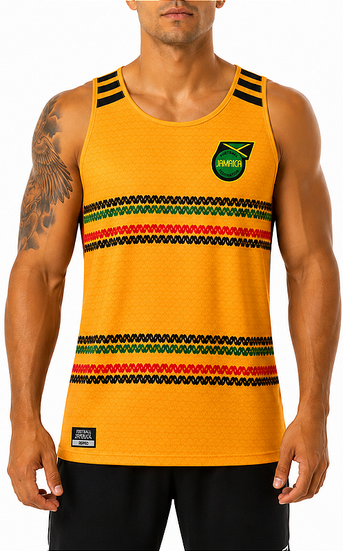 REGATA MASCULINA JAMAICA COPA 2026 DRY FIT UV
