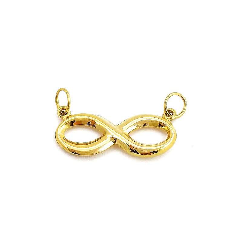 Pingente Infinito Em Ouro 18k Com Nota Fiscal - GLAMOUR JOIAS E RELÓGIOS