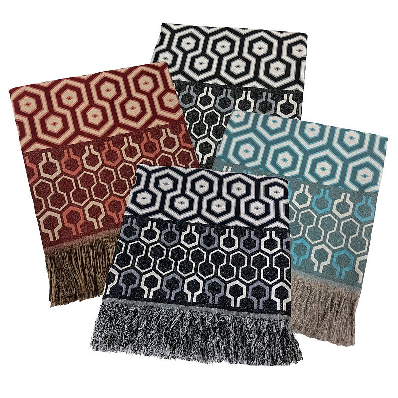 Xale Manta para Sofá Protetora Dupla Face Decorativa Luxo Premium 1,70x1,40m Ibiza