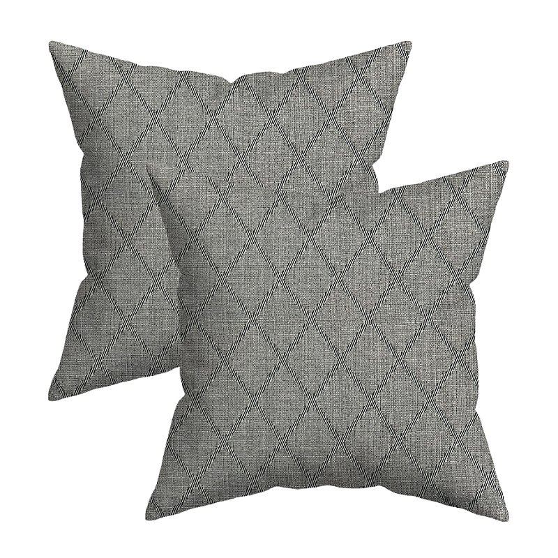 Jogo 2 Capas Para Almofada Premium Lisa Decorativa