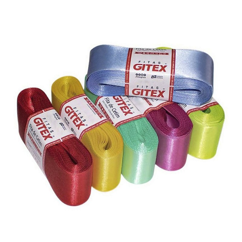 Fita De Cetim Simples Face Única n12 - 48mm X 10m