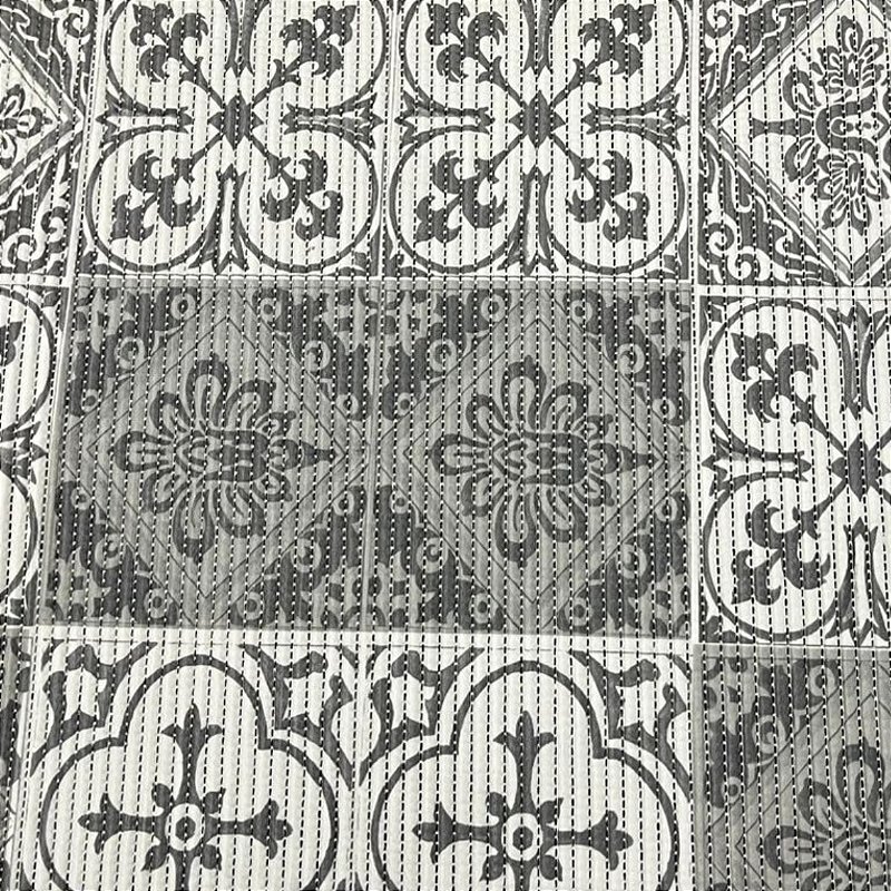 Passadeira Tapete Emborrachada Antiderrapante  43cm de largura Estampa Azulejos Português