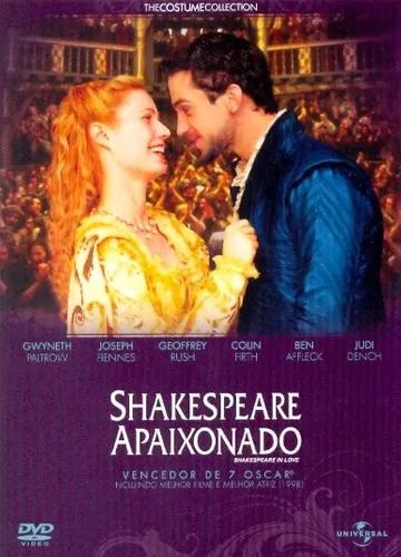 DVD - Shakespeare Apaixonado - Colecionadores Discos - vários