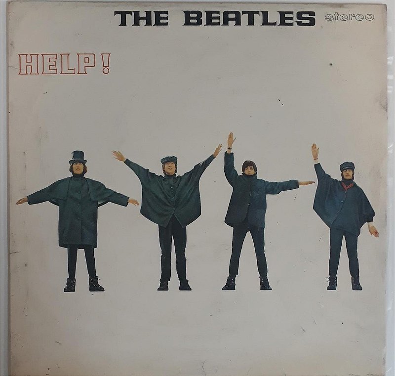 極希少UK初回stereo両2桁THE BEATLES HELP! LP - The Beatles – Help! (1965) - Colecionadores Discos - vários