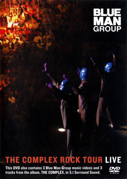 DVD - Blue Man Group – The Complex Rock Tour Live - Colecionadores