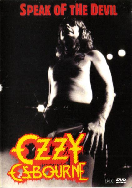 DVD - Ozzy Osbourne – Speak Of The Devil - (Novo - Lacrado