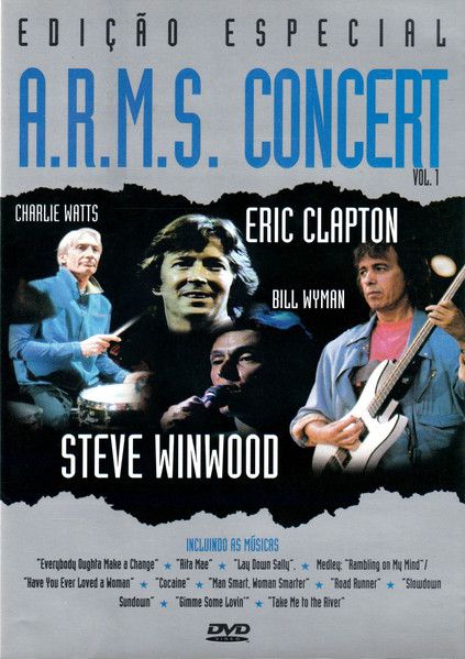 DVD – Eric Clapton, Steve Winwood, Charlie Watts, Bill Wyman
