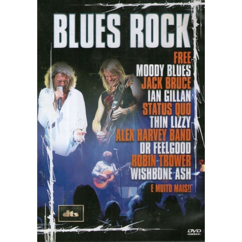 DVD - Blues Rock (Vários Artistas) - Lacrado - Colecionadores