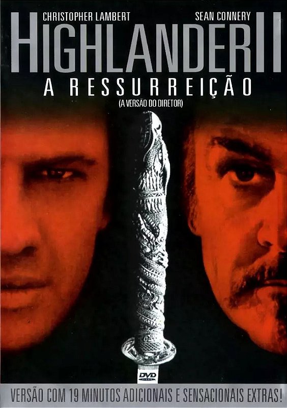DVD - HIGHLANDER 2 - A RESSURREIÇÃO - Colecionadores Discos