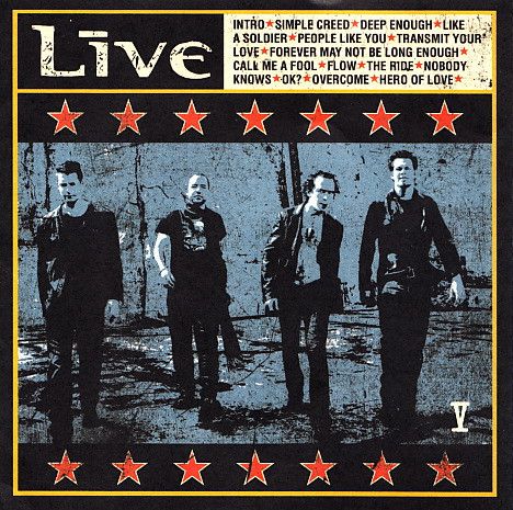 CD - Live – V - Colecionadores Discos - vários títulos em Vinil