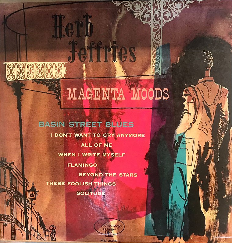 LP Herb Jeffries And His Orchestra Magenta Moods ( 10