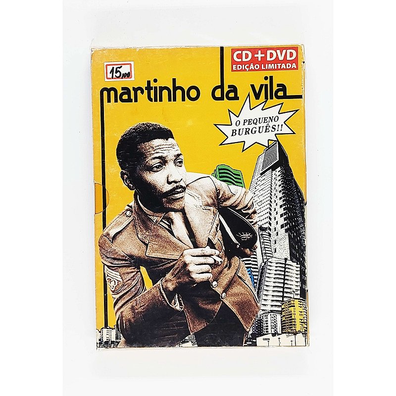 DVD + CD MARTINHO DA VILA - O PEQUENO BURGUÊS - Colecionadores