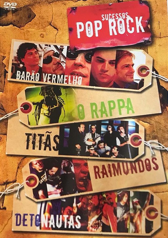 DVD Sucessos Pop Rock ( Vários Artistas ) - Colecionadores Discos