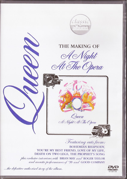 DVD Queen – The Making Of A Night At The Opera - Colecionadores