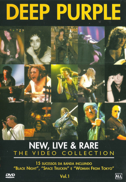 DVD Deep Purple - New, Live & Rare - The Video Collection Vol. 1