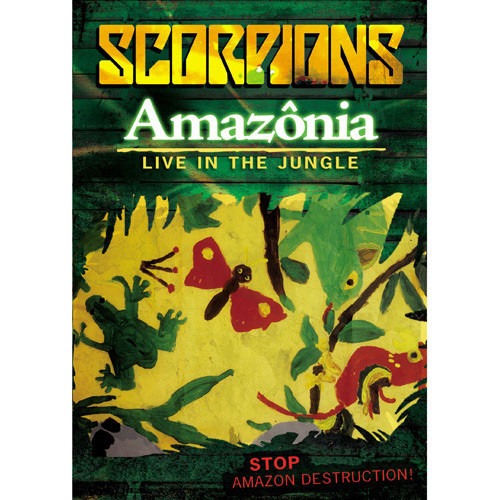 DVD Scorpions – Amazônia - Live In The Jungle - Colecionadores