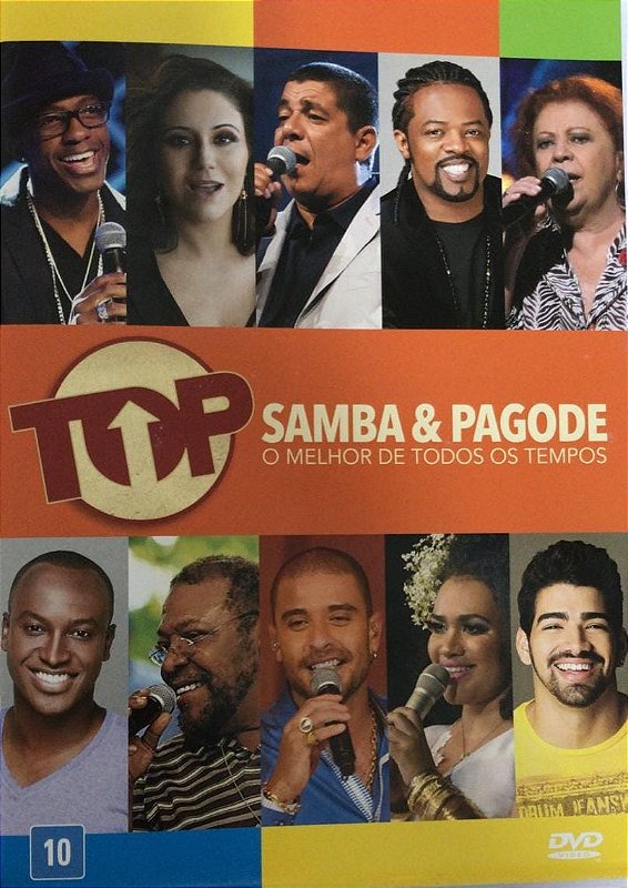 DVD Top Samba e Pagode (vários Atistas) - Colecionadores Discos - vários  títulos em Vinil, CD, Blu-ray e DVD