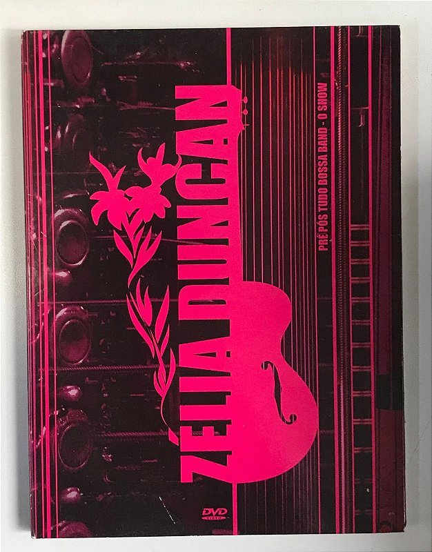 DVD Zélia Duncan PRÉ-PÓS-TUDO-BOSSA-BAND - O SHOW (digipack