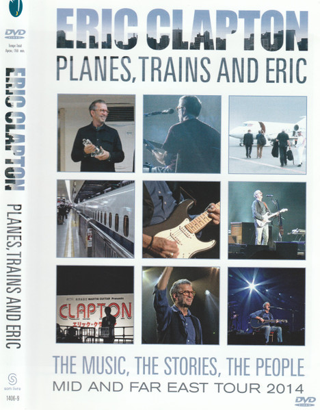 ERIC CLAPTON✨PLANES, TRAINS AND ERIC✨ DVD Eric Clapton – Planes, Trains And Eric - Colecionadores Discos