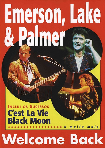 DVD Emerson, Lake & Palmer – Welcome Back - Colecionadores Discos