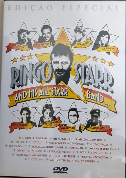DVD ✨️Ringo Starr & His All 【Beatles】 Dvd- Ringo Starr ( The Beatles ) And His All Starr Band Live