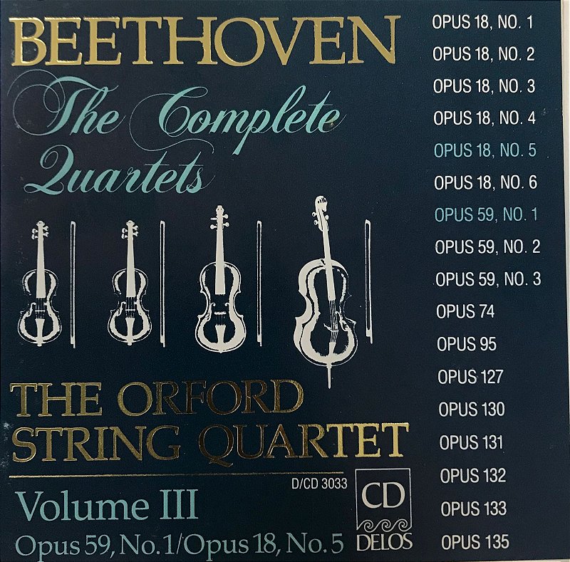 【8CD】 Beethoven – The Complete Quartets CD - Beethoven - The complete quartets ,The Orford String Quartet