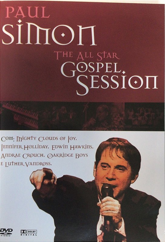 DVD Paul Simon the all star Gospel session Colecionadores Discos