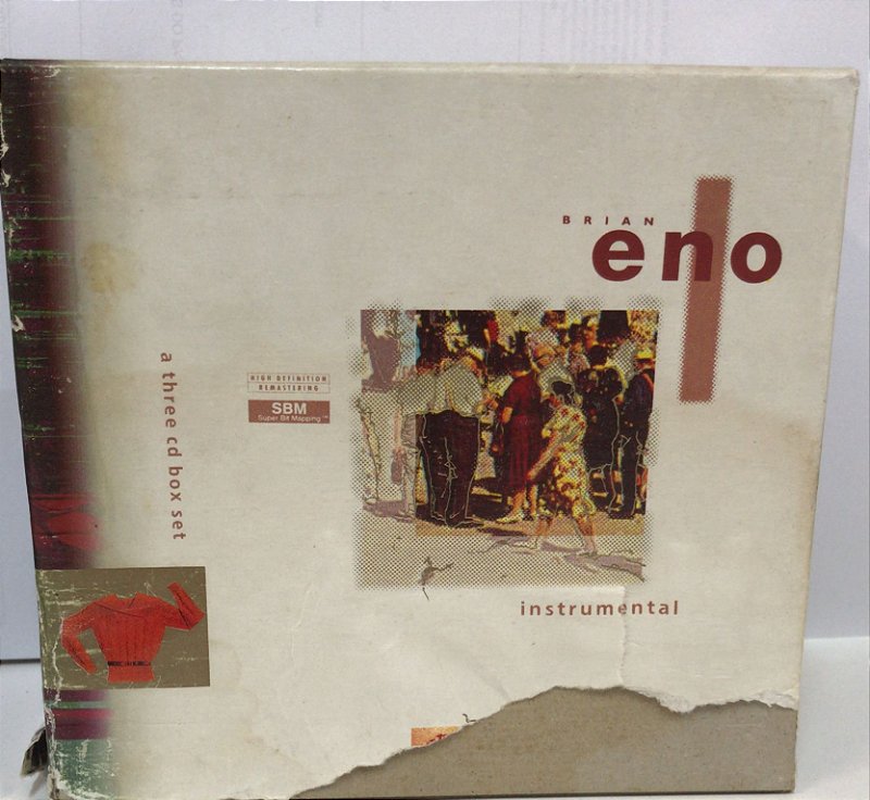 CD BOX - Brian Eno – I: Instrumental (3 cds + 1 livreto