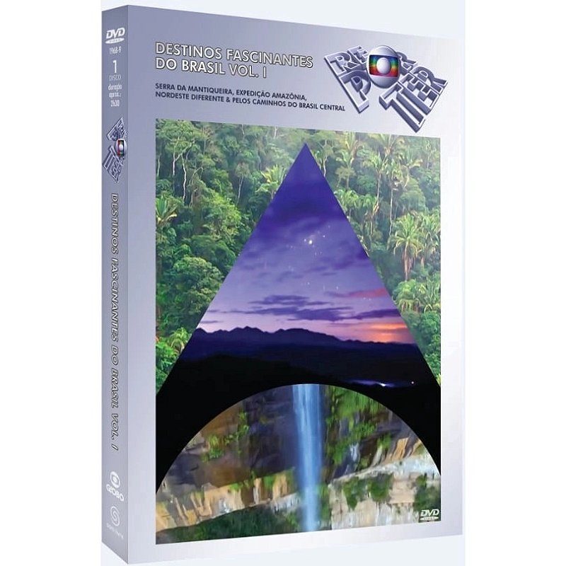 DVD - Globo Repórter - Destinos Fascinantes Do Brasil Vol. I
