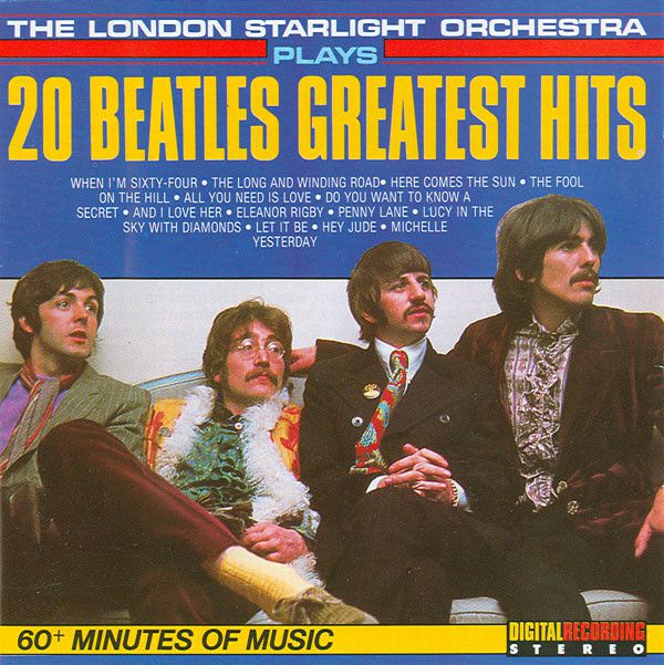 CD - The London Starlight Orchestra - 20 Beatles Greatest Hits