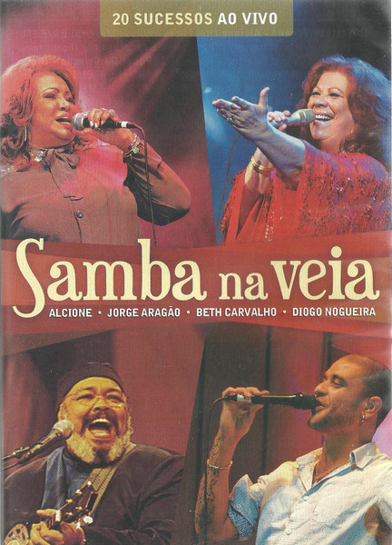 DVD – Samba Na Veia (20 Sucesso Ao Vivo) (Vários Artistas