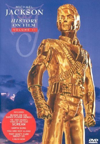DVD - MICHAEL JACKSON: HISTORY ON FILM, VOL. 2 - Colecionadores