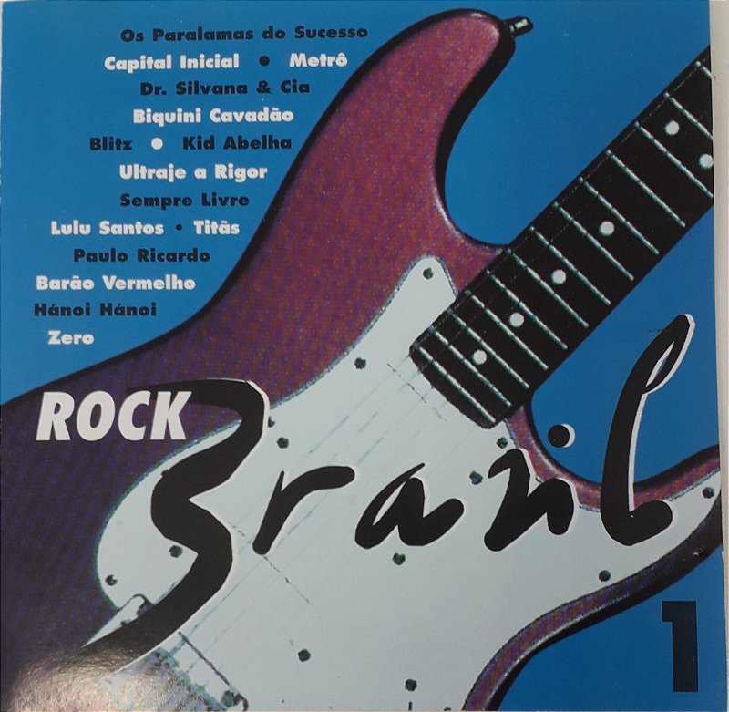 CD - Rock Brasil - Vol. 1 (Vários Artistas) - Colecionadores