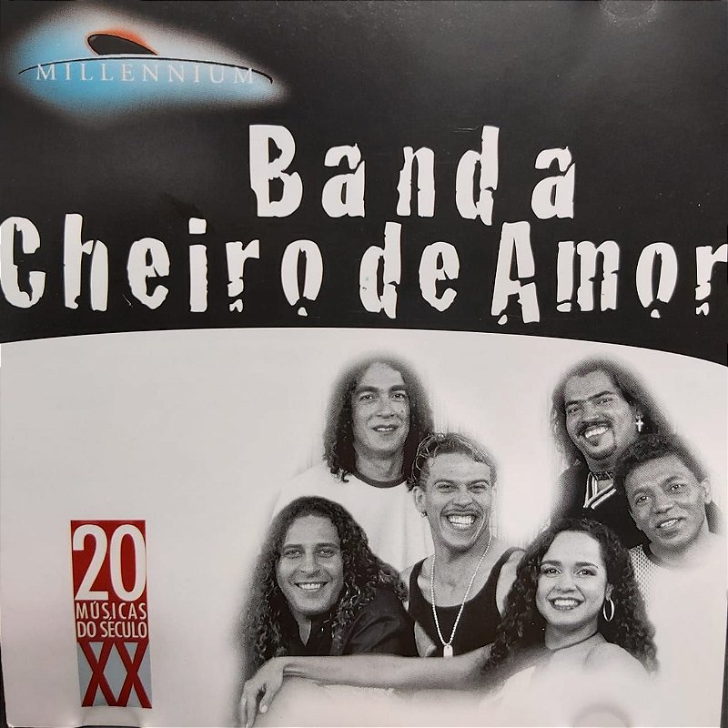 CD - Banda Cheiro De Amor ‎(Coleção Millennium - 20 Músicas Do