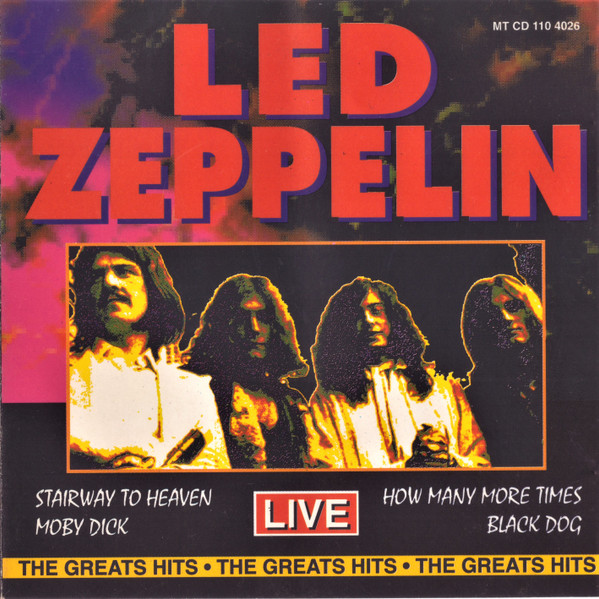 CD - Led Zeppelin – Live - Colecionadores Discos - vários títulos