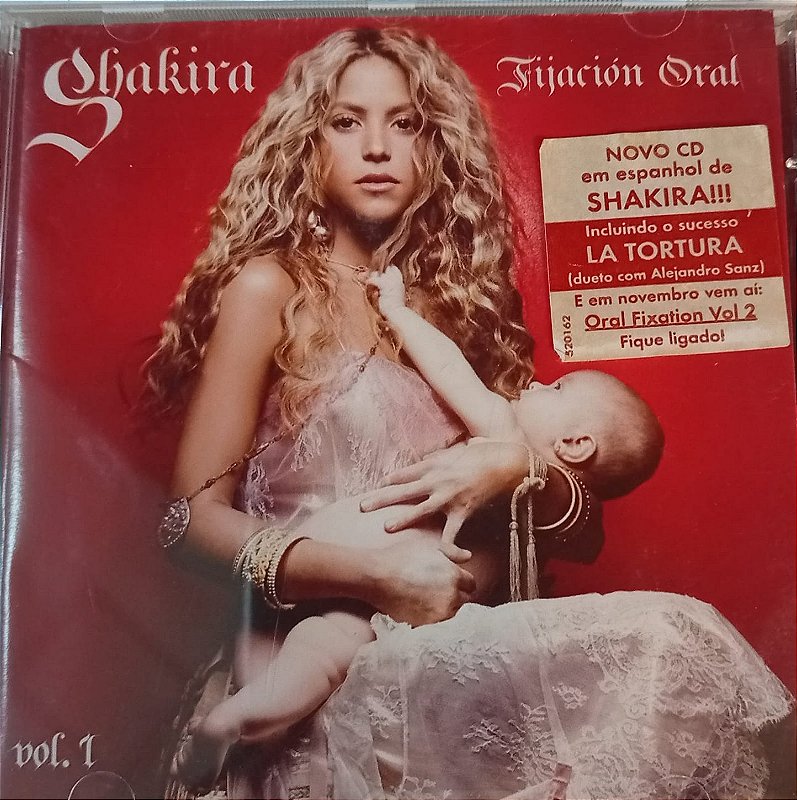 CD - Shakira – Fijación Oral, Vol. 1 - Colecionadores Discos
