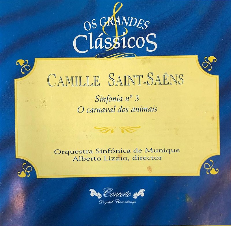 O Carnaval dos Animais - Música de Saint-Saens - Coleção Folha