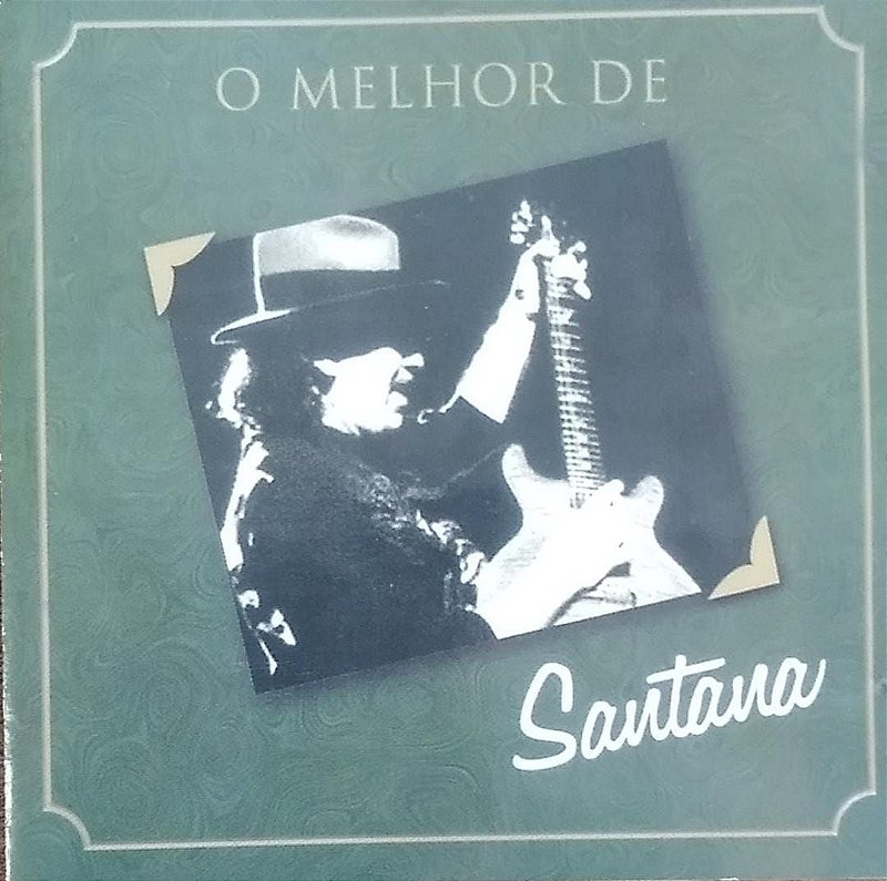 CD - Santana - O Melhor de Santana - Colecionadores Discos