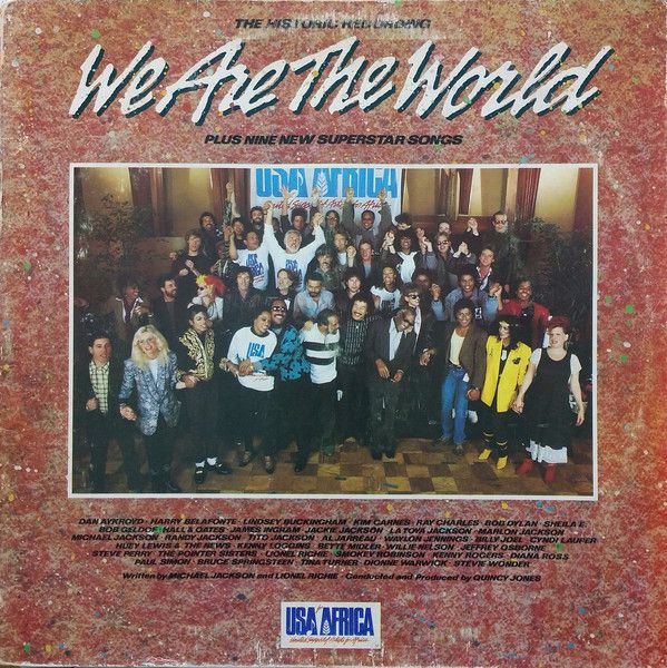 LP - USA For Africa ‎– We Are The World (Vários Artistas
