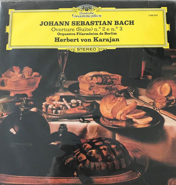 Johann Sebastian Bach オーヴェチュール第2番・第3番 LP - Johann Sebastian Bach - Overture (Suite) N.º 2 e n.º 3
