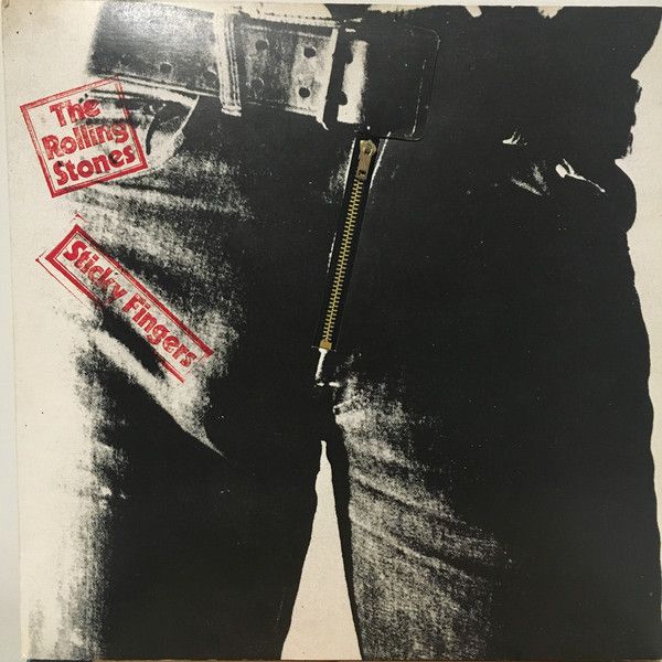 LP - The Rolling Stones ‎– Sticky Fingers - (1971) US - edição com