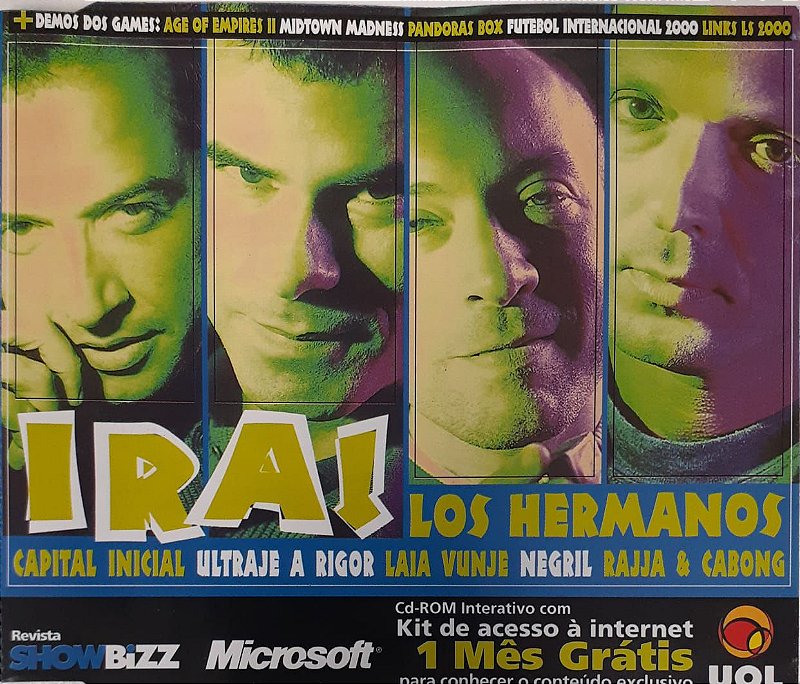 CD - Ira!,Los Hermanos, Capital Inicial, Ultraje a Rigor - Revista