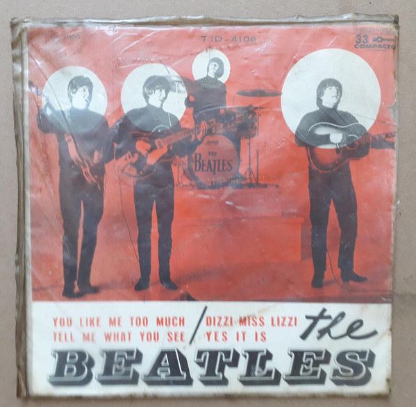 Compacto - The Beatles ‎– You Like Me Too Much (4 FAIXAS