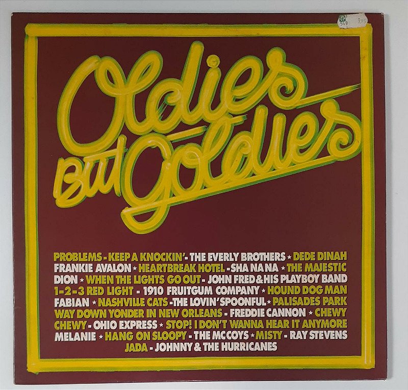 LP - Oldies But Goldies (Vários Artistas) - Colecionadores Discos