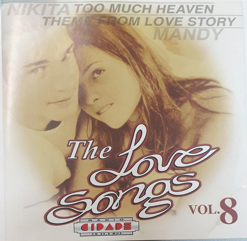 CD - The Love Songs - Vol.8 (Vários Artistas) - Colecionadores Discos -  vários títulos em Vinil, CD, Blu-ray e DVD