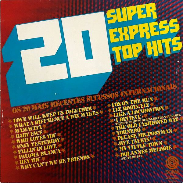 LP - 20 Super Express Top Hits (Vários Artistas) - Colecionadores
