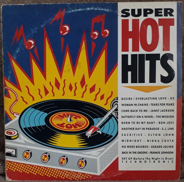 LP - Super Hot Hits (Vários Artistas) - Colecionadores Discos