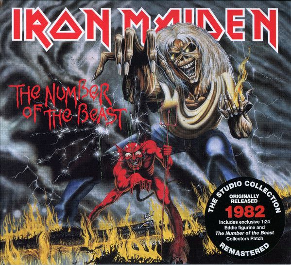 CD - Iron Maiden – The Number Of The Beast (Novo - Lacrado
