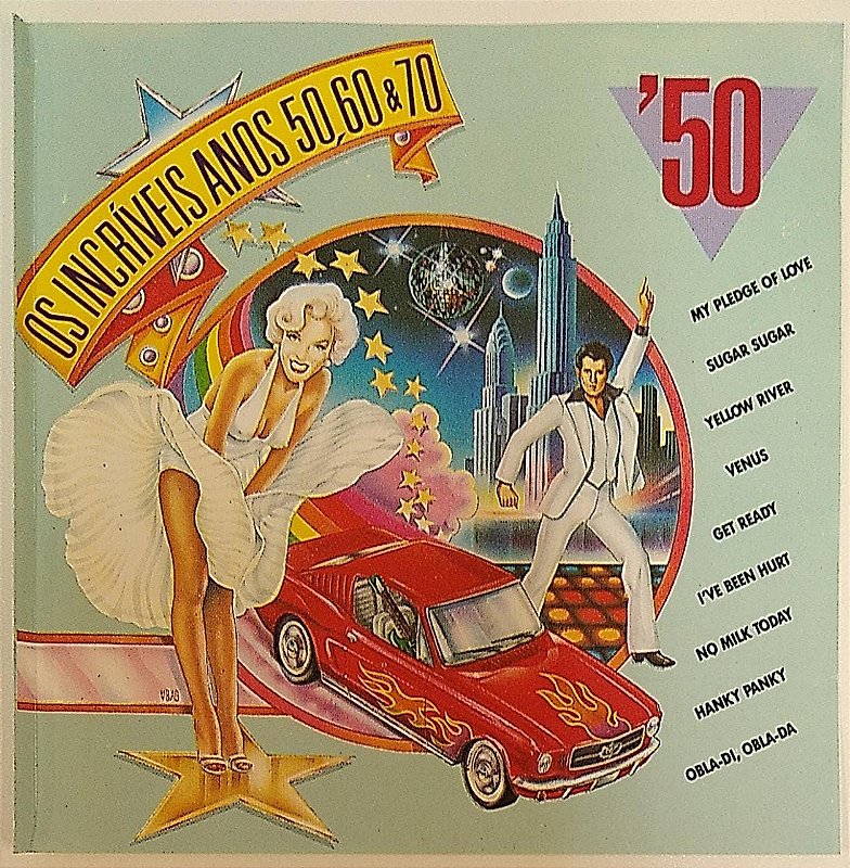 CD - Crazy Eddie And The Mastermixes – Os Incríveis Anos 50, 60