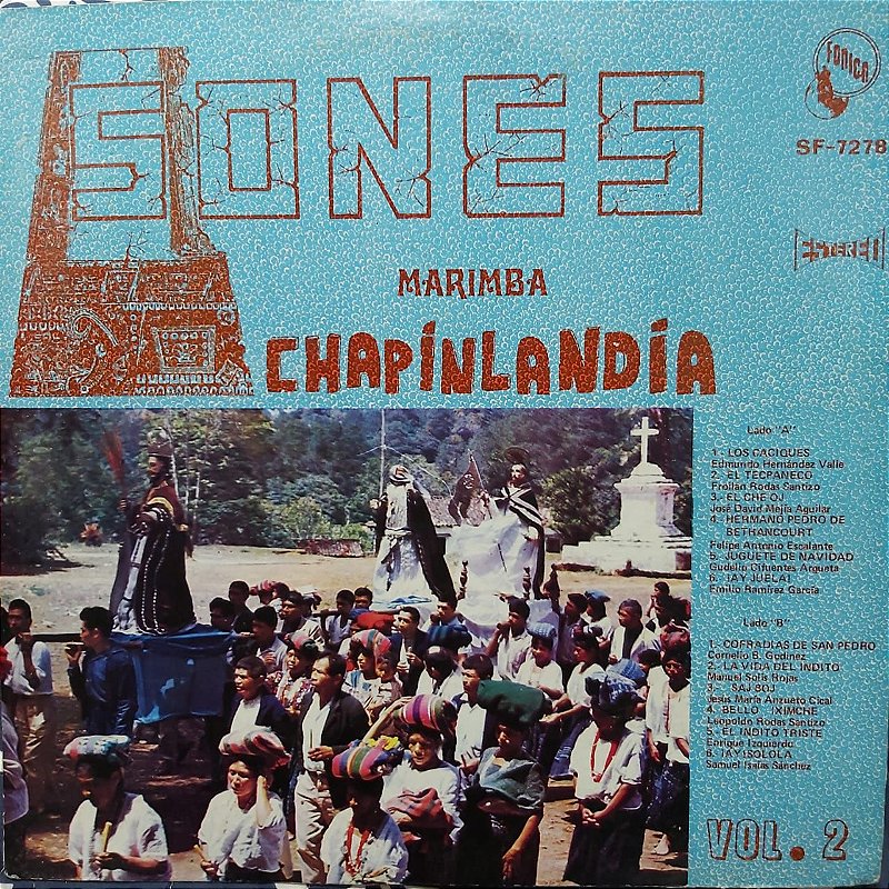 LP Marimba Chapinlandia Sones Vol. 2 (Importado Guatemala
